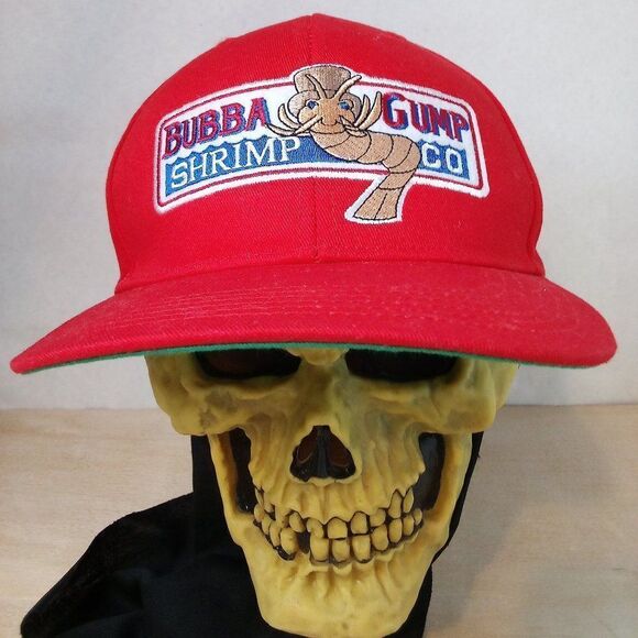 Vintage Bubba Gump Shrimp Company Forrest Gump Snap Back Hat - Picture 1 of 7